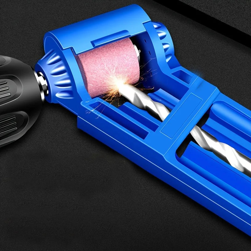 Portable Nail Drill Bit Sharpener With Grinding Wheel