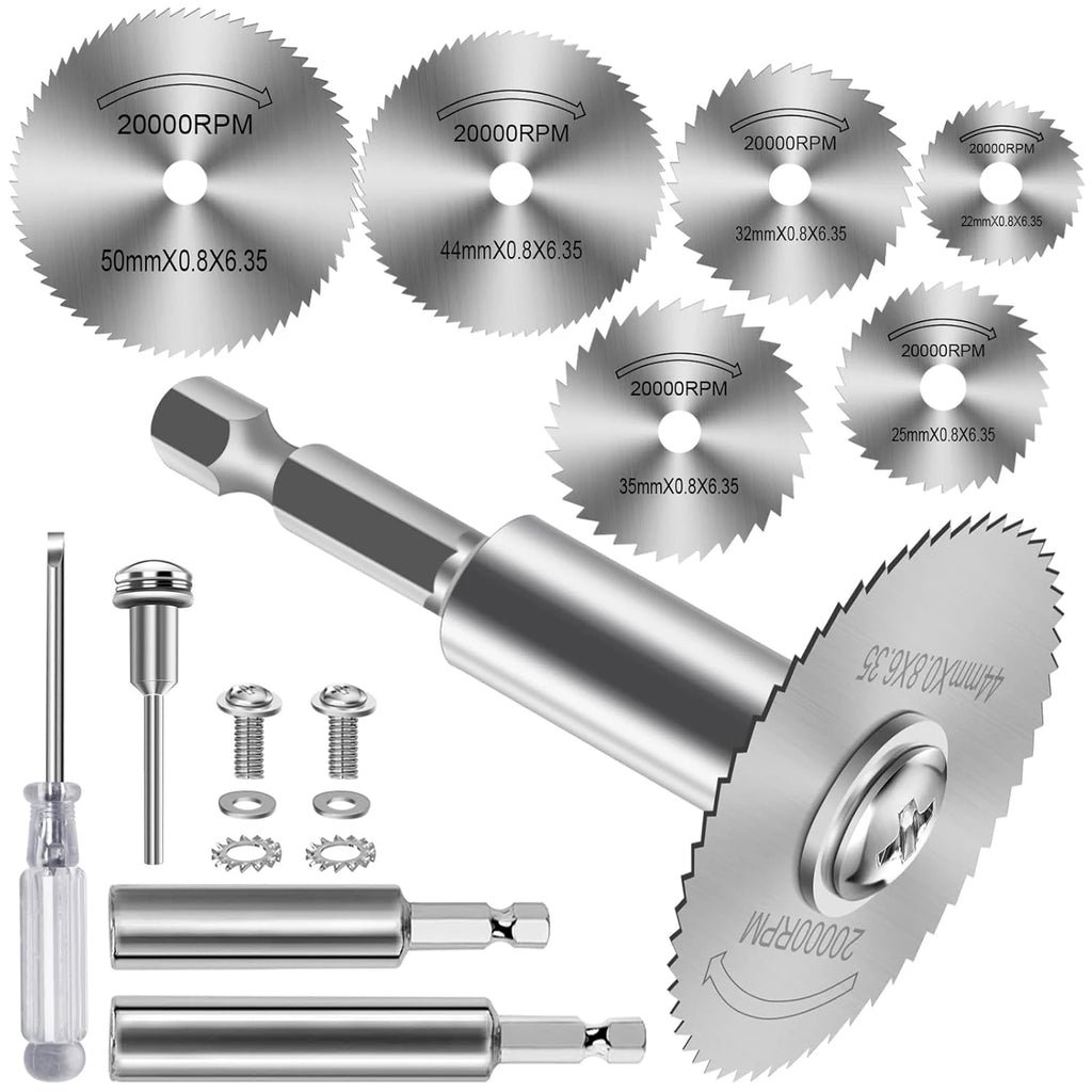 High-Speed HSS Rotary Cutting Wheel Set for Drill Tools